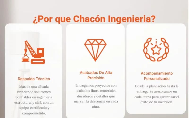 Captura del sitio web Chacón Ingeniería S.A.S